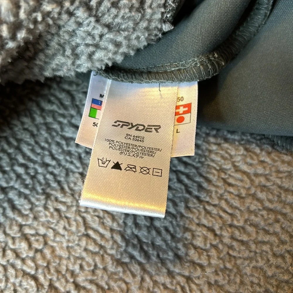 Spyder Stryke Sweater Foremost 1/4 Jacket Ski Heavy Size Medium